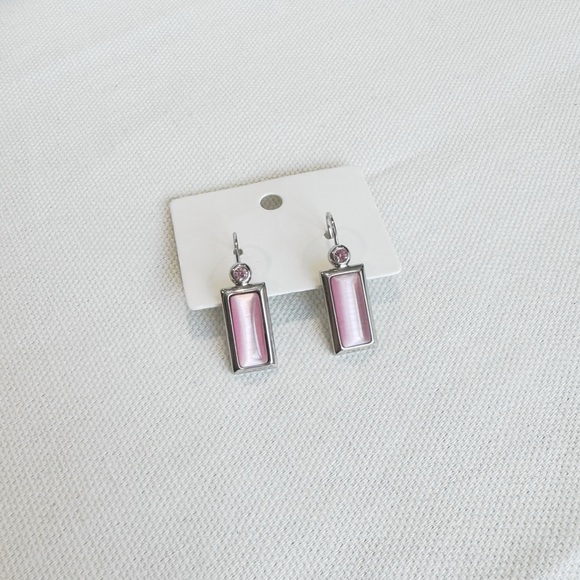 Jewelry - Pink Cat’s Eye Earrings